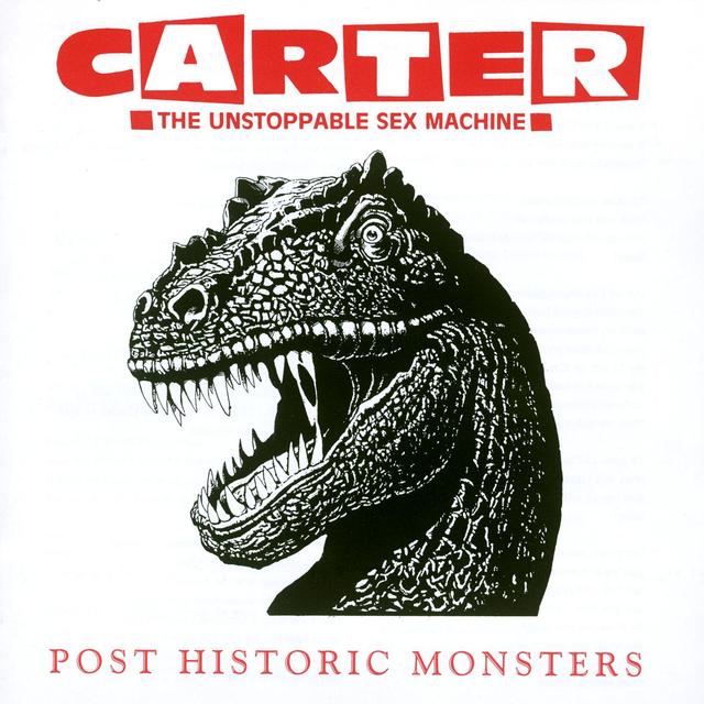 Album cover art for Post Historic Monsters