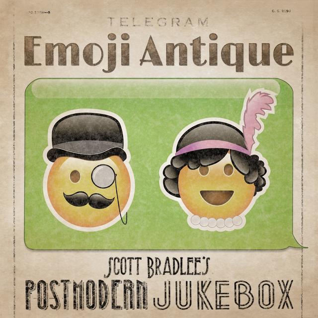 Album cover art for Emoji Antique