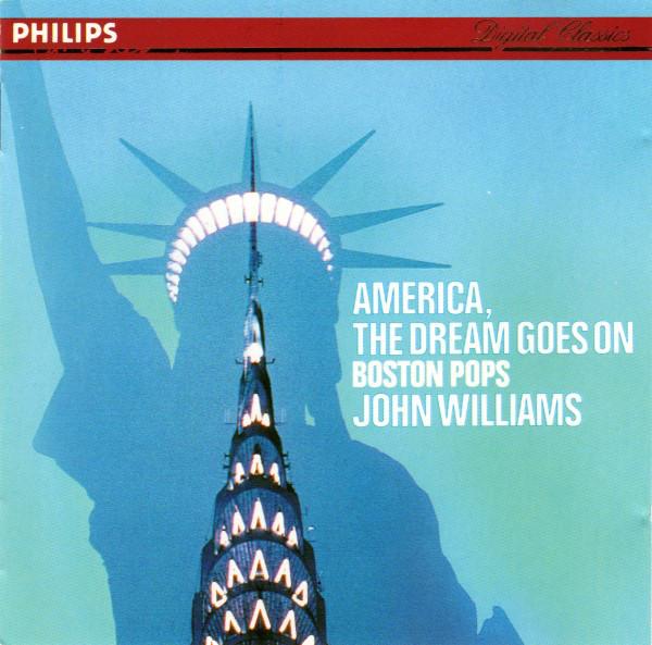 Album cover art for America: The Dream Goes On