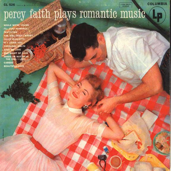 Album cover art for Percy Faith Plays Romantic Music