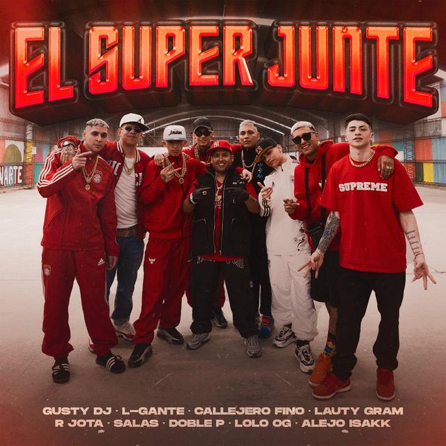 Album cover art for El Super Junte Rkt