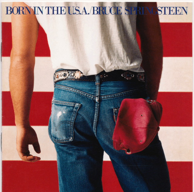 Album cover art for Born in the U.S.A.