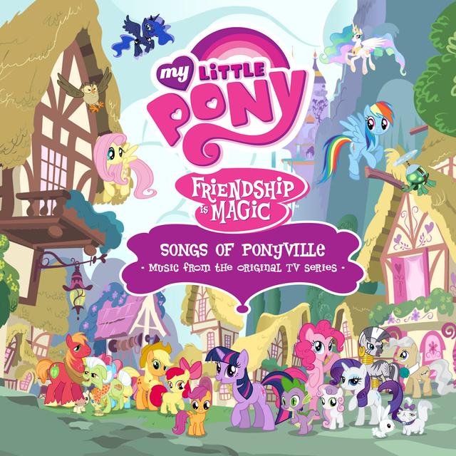 Album cover art for Songs Of Ponyville