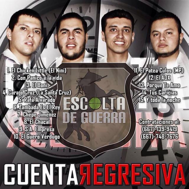 Album cover art for Cuenta Regresiva