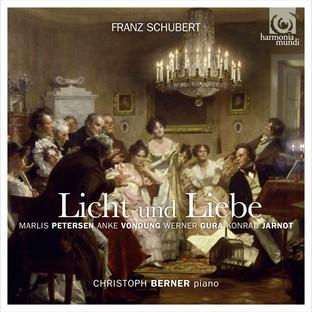 Album cover art for Schubert : Lieder & Vocal Quartets