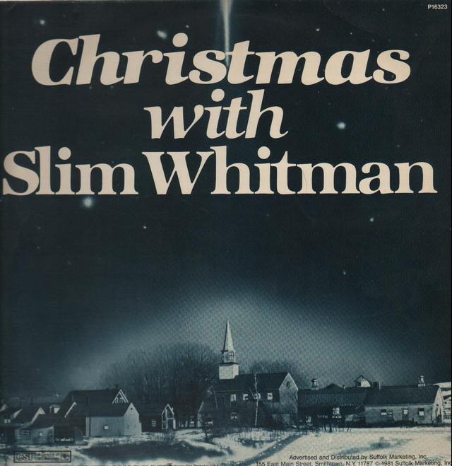 Album cover art for Christmas With Slim Whitman