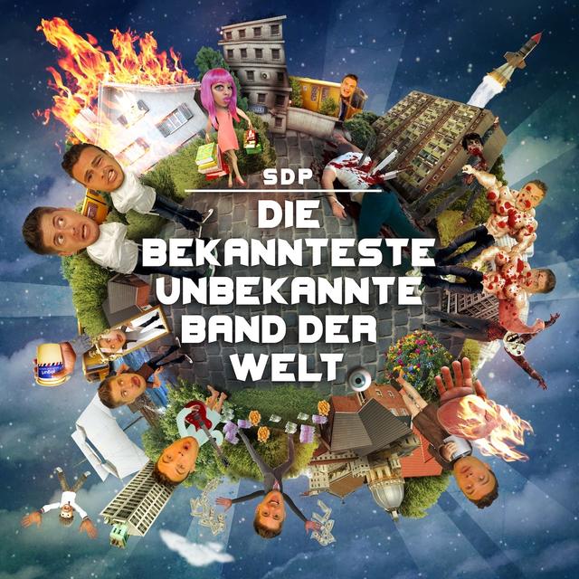 Album cover art for Die Bekannteste Unbekannte Band der Welt