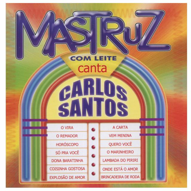 Album cover art for Canta Carlos Santos