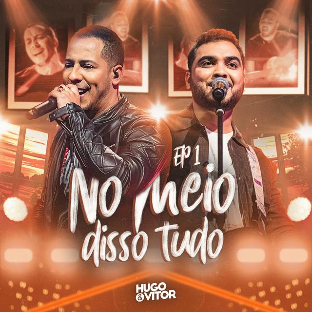 Album cover art for No Meio Disso Tudo