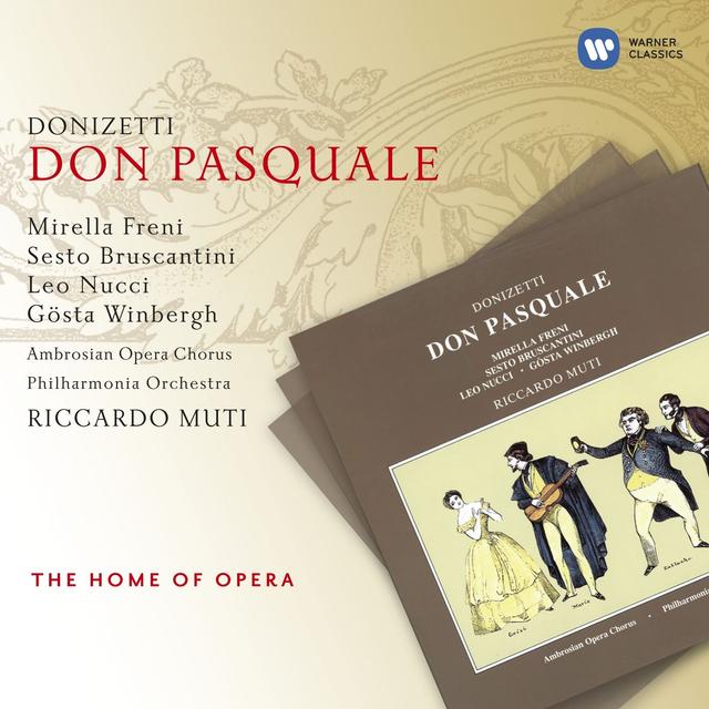 Album cover art for Donizetti: Don Pasquale