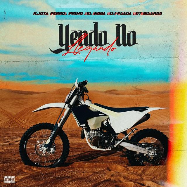 Album cover art for Yendo No, Llegando