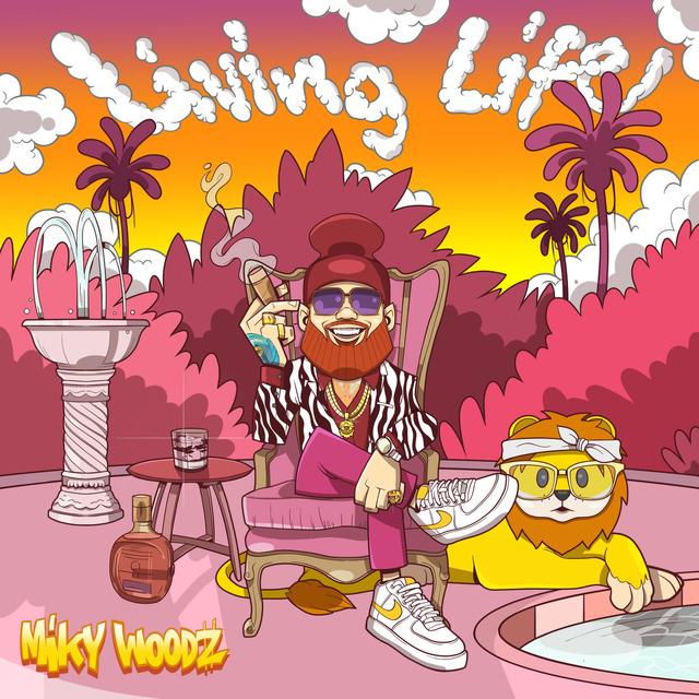 Album cover art for Living Life