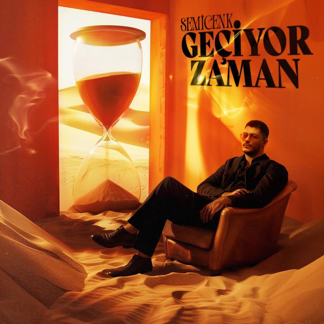 Album cover art for Geçiyor Zaman