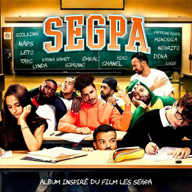 Album cover art for SEGPA (Album inspiré du film "Les SEGPA")