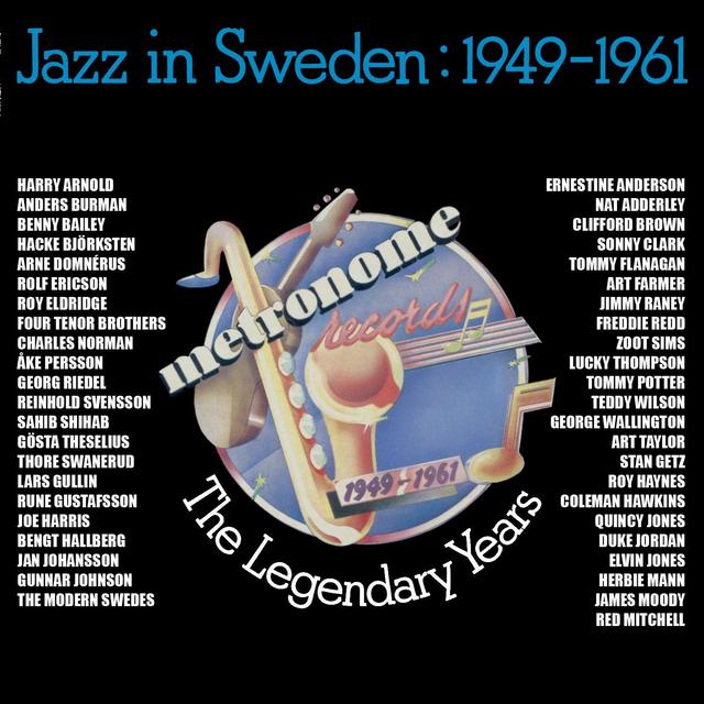 Album cover art for The Legendary Years : Jazz In Sweden 1949-1961