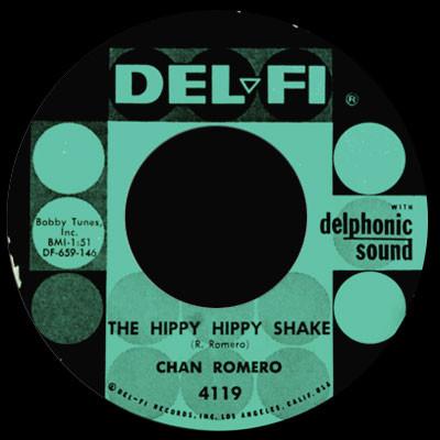 Album cover art for The Hippy Hippy Shake