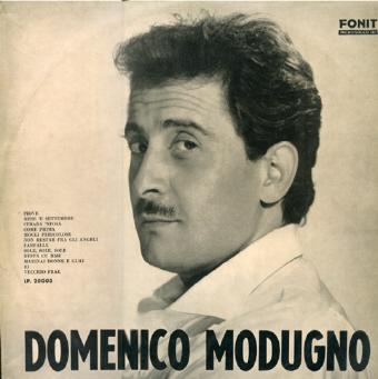 Album cover art for Domenico Modugno