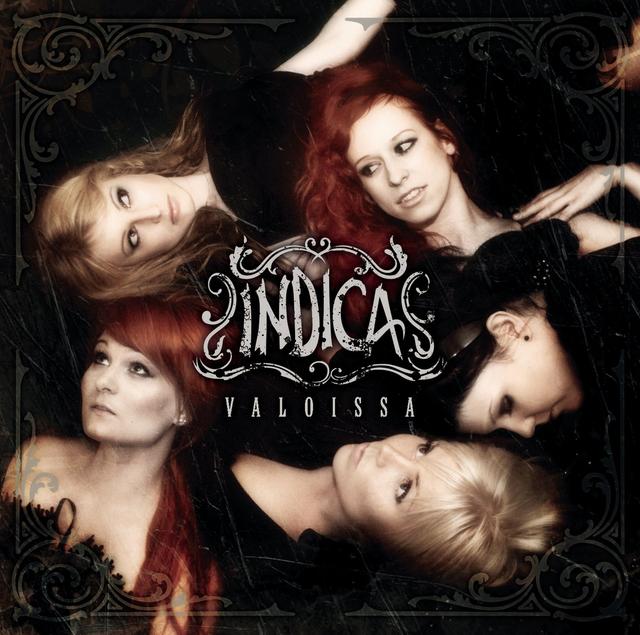 Album cover art for Valoissa