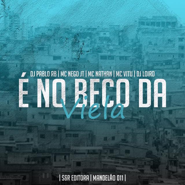 Album cover art for É no Beco da Viela