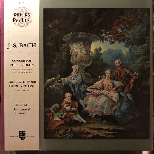 Album cover art for Bach: Concertos pour Violons, BWV 1041 - 1043