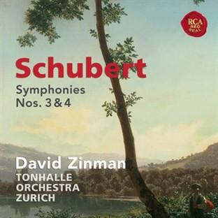 Album cover art for Schubert: Symphonies Nos. 3 & 4