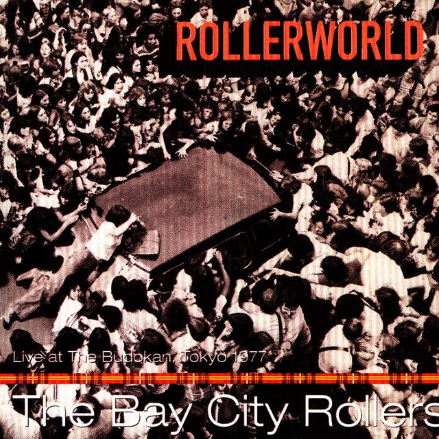 Album cover art for Rollerworld : Live at The Budokan, Tokyo 1977