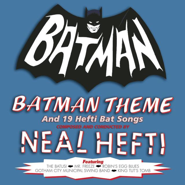 Album cover art for Batman Theme & 19 Hefti Bat Songs