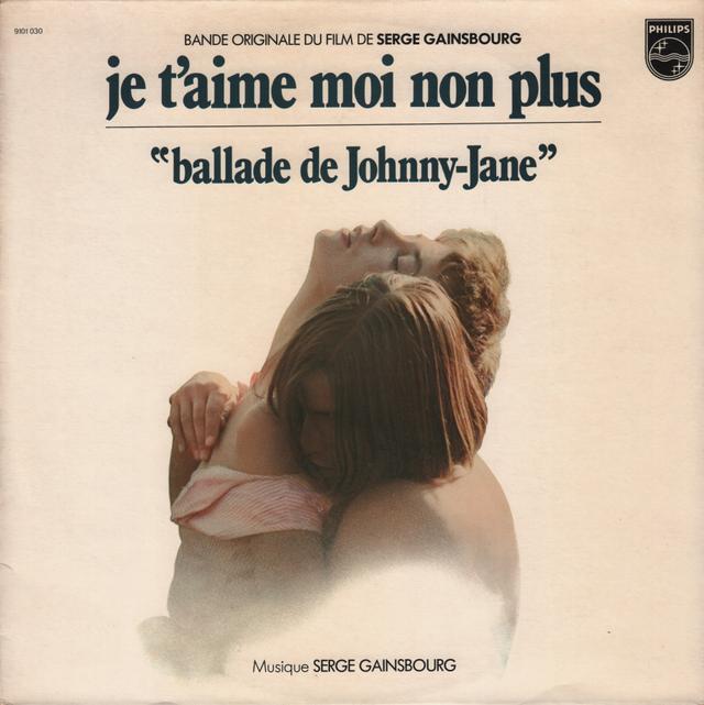 Album cover art for Je T'Aime Moi Non Plus [B.O.F.]