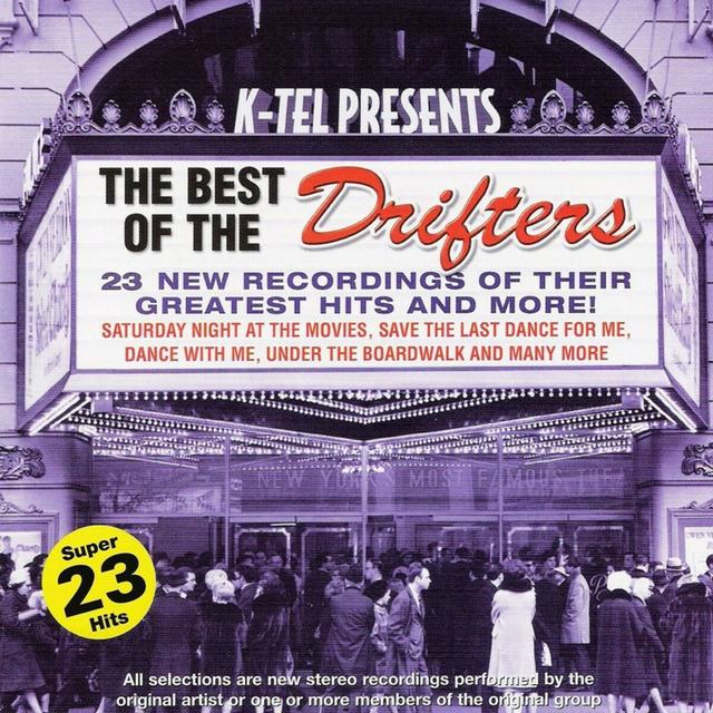 Album cover art for The Best of the Drifters - 23 Super Hits