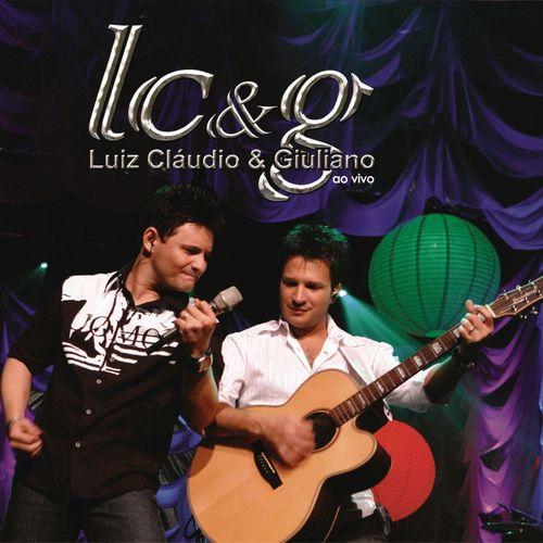 Album cover art for Luiz Cláudio & Giuliano Ao Vivo