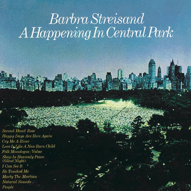 Album cover art for A Happening In Central Park