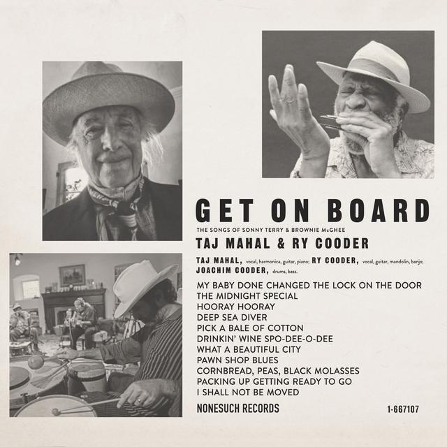 Album cover art for GET ON BOARD