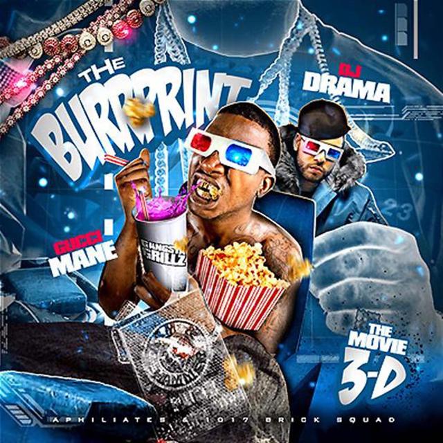 Album cover art for The Burrprint (The Movie 3D)