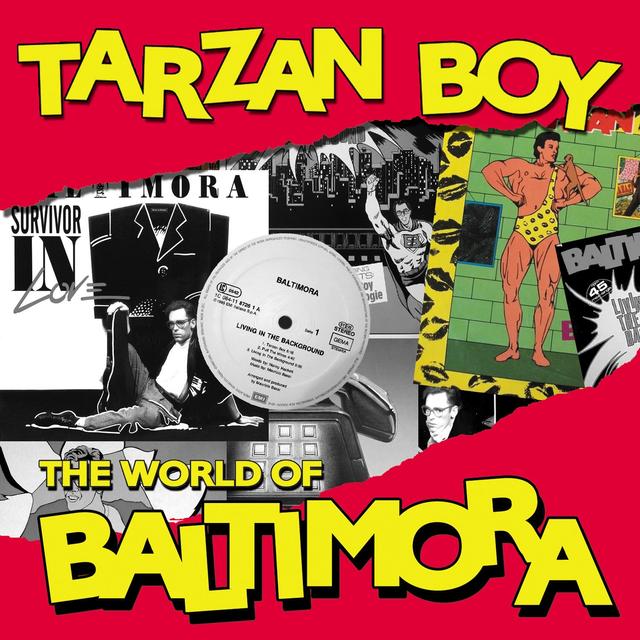 Album cover art for Tarzan Boy: The World of Baltimora