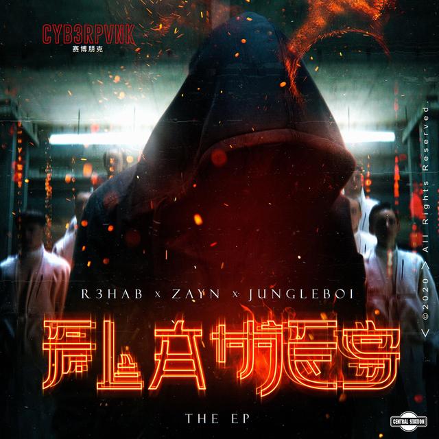 Album cover art for Flames