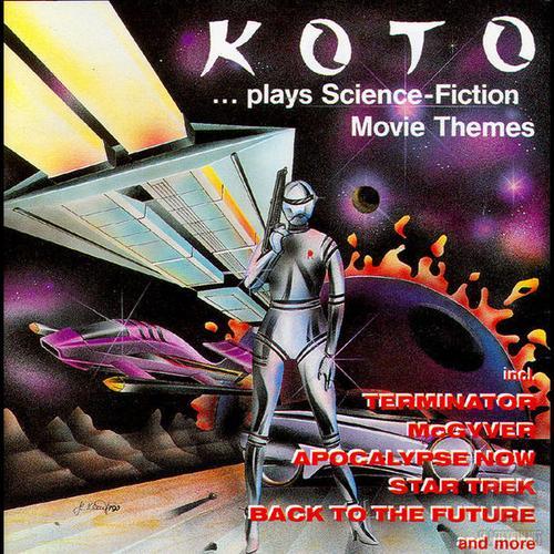 Album cover art for ...Plays Science Fiction Movie Themes