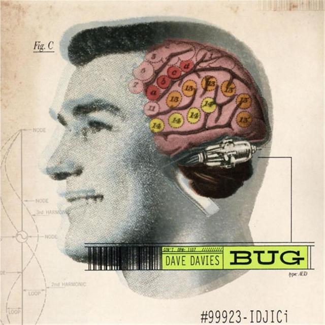 Album cover art for Bug