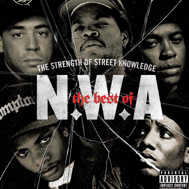 Album cover art for The Best of N.W.A: The Strength of Street Knowledge