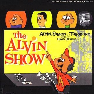 Album cover art for The Alvin Show