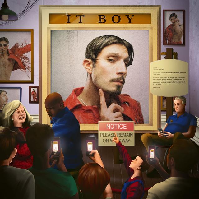 Album cover art for it boy