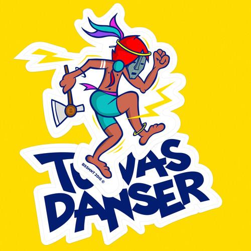 Album cover art for Tu vas danser