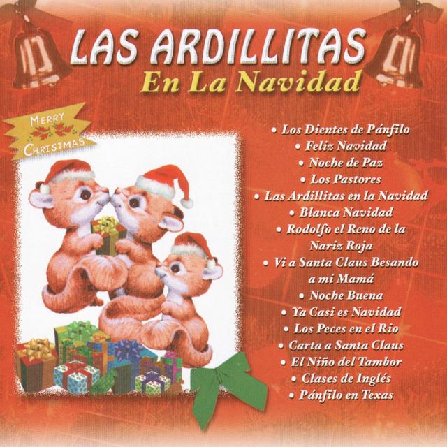 Album cover art for Las Ardillitas En La Navidad