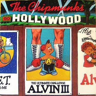 Album cover art for The Chipmunks Go Hollywood