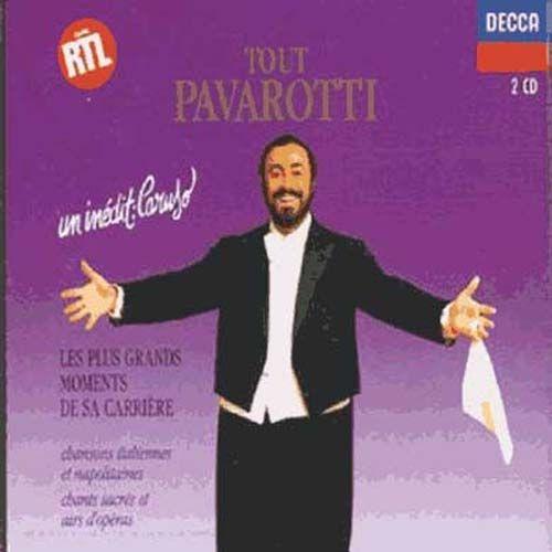 Album cover art for Tout Pavarotti