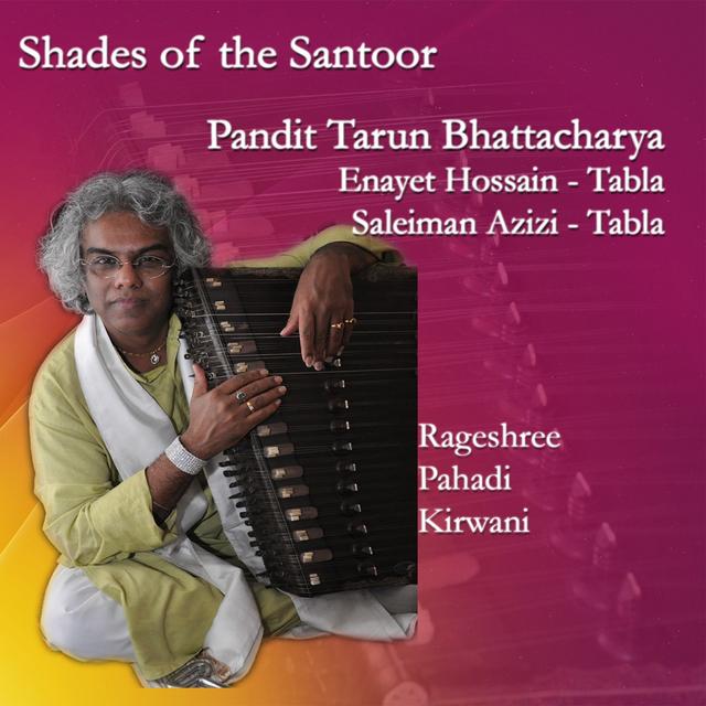 Album cover art for Shades of the Santoor