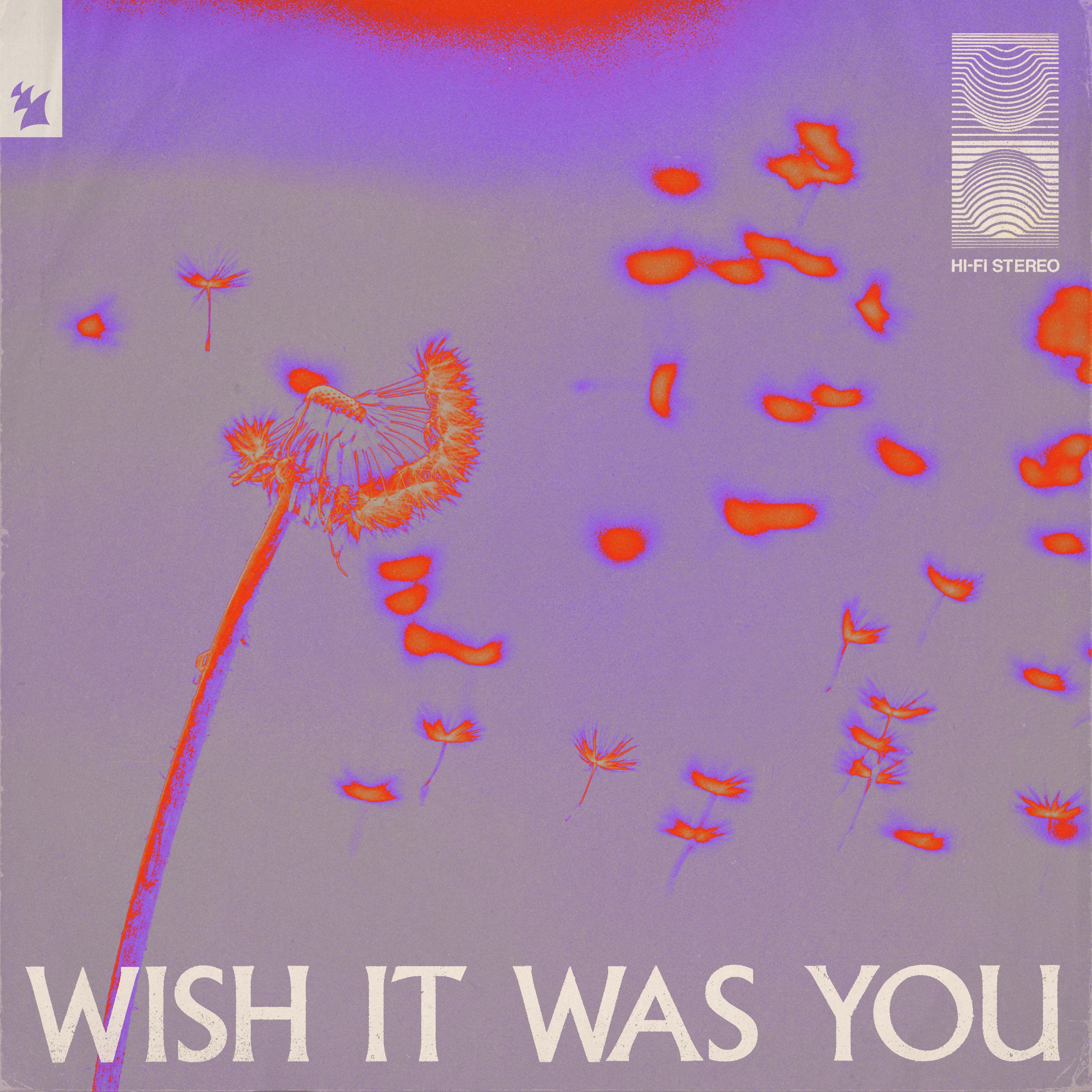 Lyric cover art as blurred background