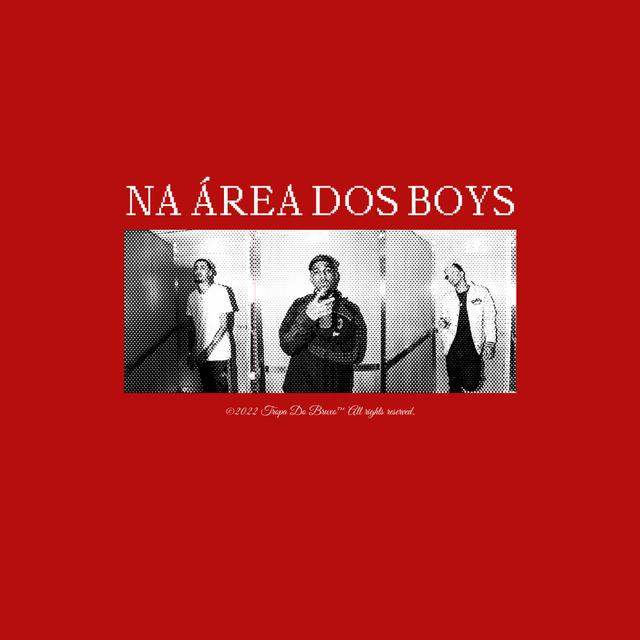 Album cover art for Na Área dos Boys