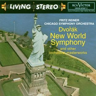 Album cover art for Dvorak: New World Symphony and other orchestral masterworks