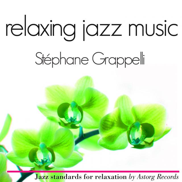 Album cover art for Stéphane Grappelli Relaxing Jazz Music