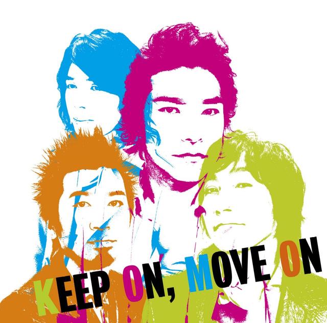 Album cover art for KEEP on, MOVE on